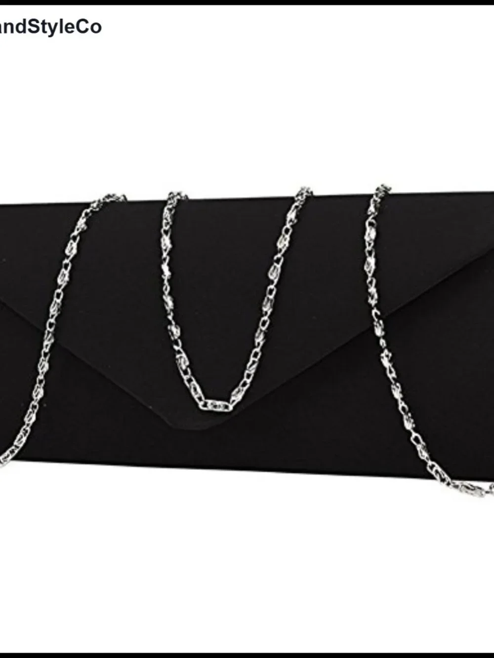 Velvet Evening Bag Clutch Purse with Detachable Chain Strap for Wedding